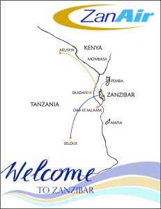 ZanAir - Flight Routes